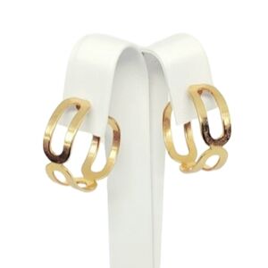 0070 Everyday Gold Tone Celtic Hoop Posts